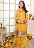 Maria.B-Kids 2pc Dhanak Embroidered Front Embroidered Sleeves Embroidered Trouser (10 to 14 Years) RGP-3520