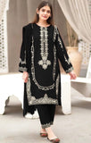 Resham Ghar-2pc Dhanak Embroidered Front Embroidered Sleeves Embroidered Trouser RGP-22