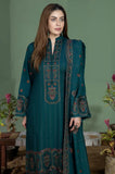 Mohagni-3pc Dhanak Embroidered Shirt Embroidered Sleeves Embroidered Shawl and Dyed Trousers RGP-34
